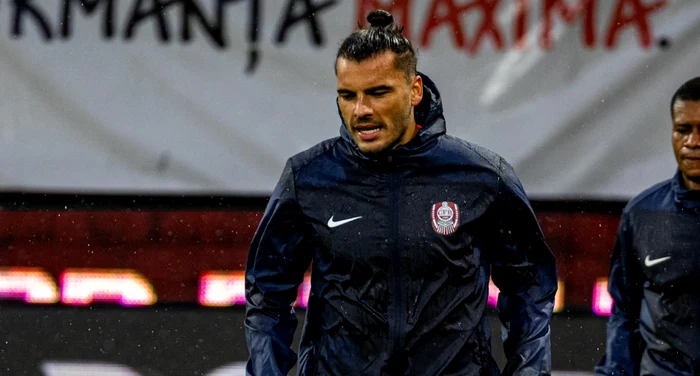 Croatul Karlo Muhar a închis tabela în Gruia FOTO Facebook CFR Cluj 1907