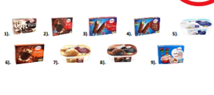 Mai multe produse au fost scoase de pe piață