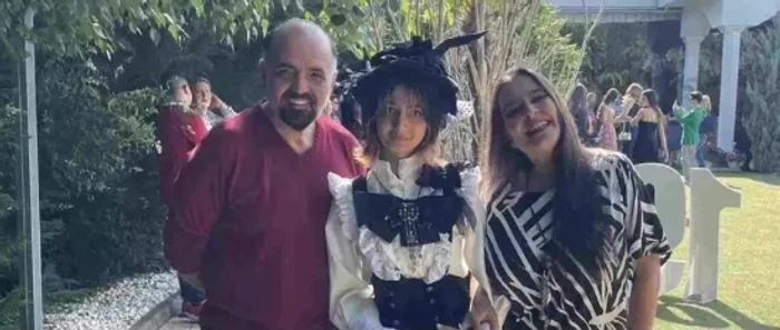 Nouria și Daniel Iordăchioaie, alături de fiica lor, Salma foto: Facebook 