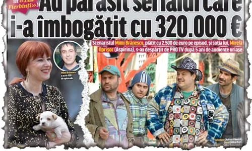 Click! a anunţat faptul  că Mimi Brănescu şi soţia  sa au părăsit serialul jpeg