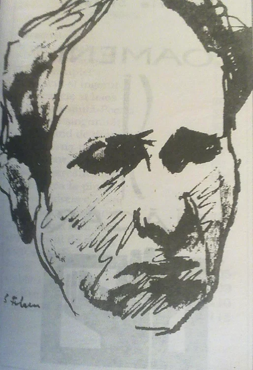 Caricatura lui Dimitrie Stelaru