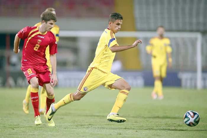 Cristi Manea este unul dintre cei mai promiţători tineri fotbalişti românifoto: Mediafax
