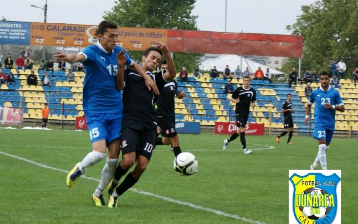 Dunărea Călăraşi urcă în clasamaent FOTO Clubul Dunărea