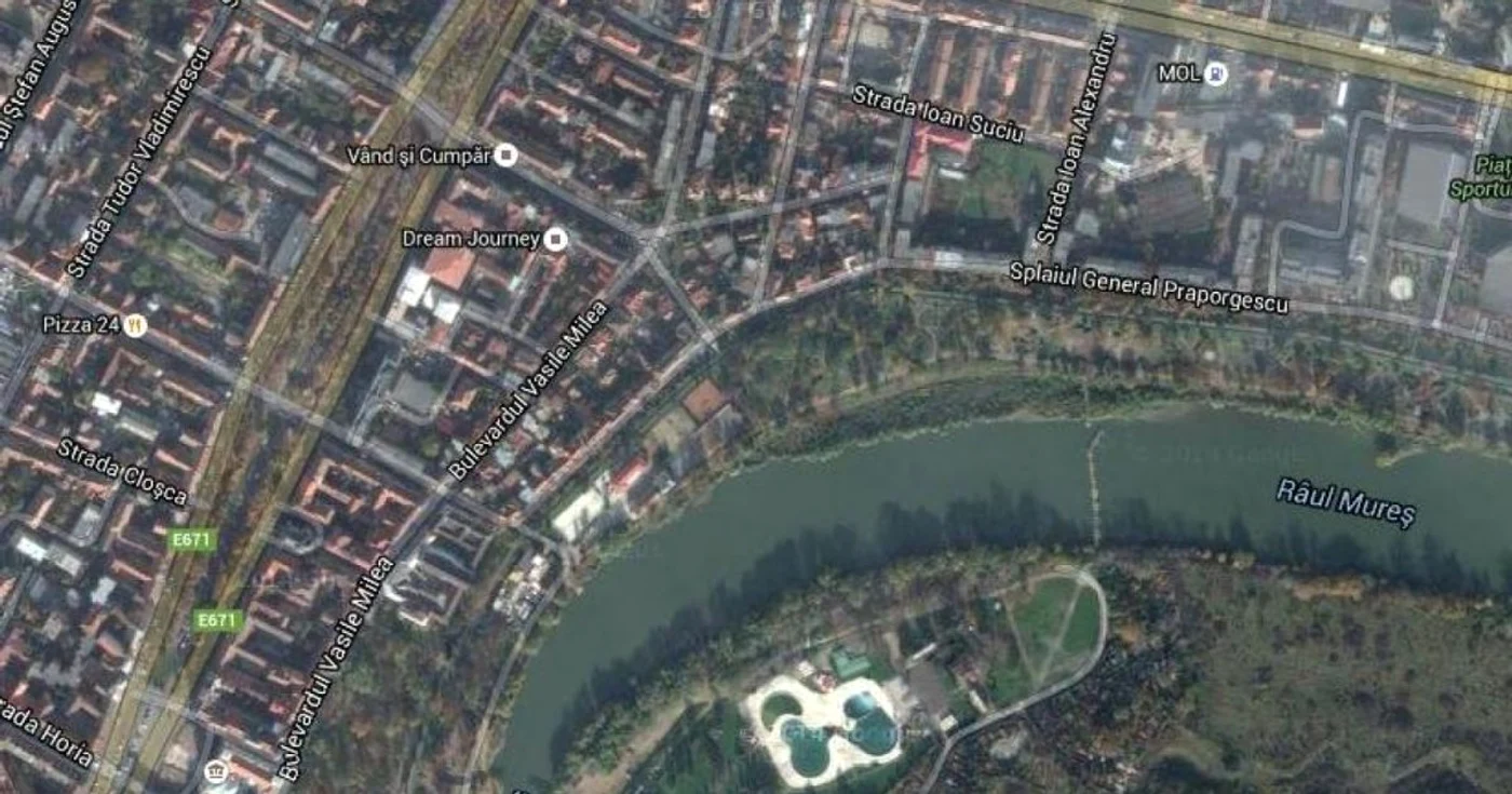 Strada Vasile Milea în Arad