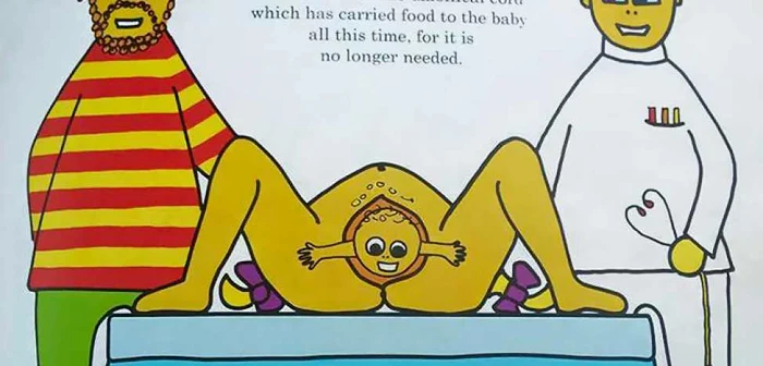 Danezii le explică copiilor, fără pudoare, ce este sexul şi cum se nasc bebeluşii, cu ajutorul unor cărţi cu desene foarte explicite. FOTO Bored Panda