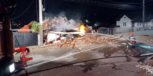 explozie urmata de incendiu in dej foto dejeanul ro jpeg