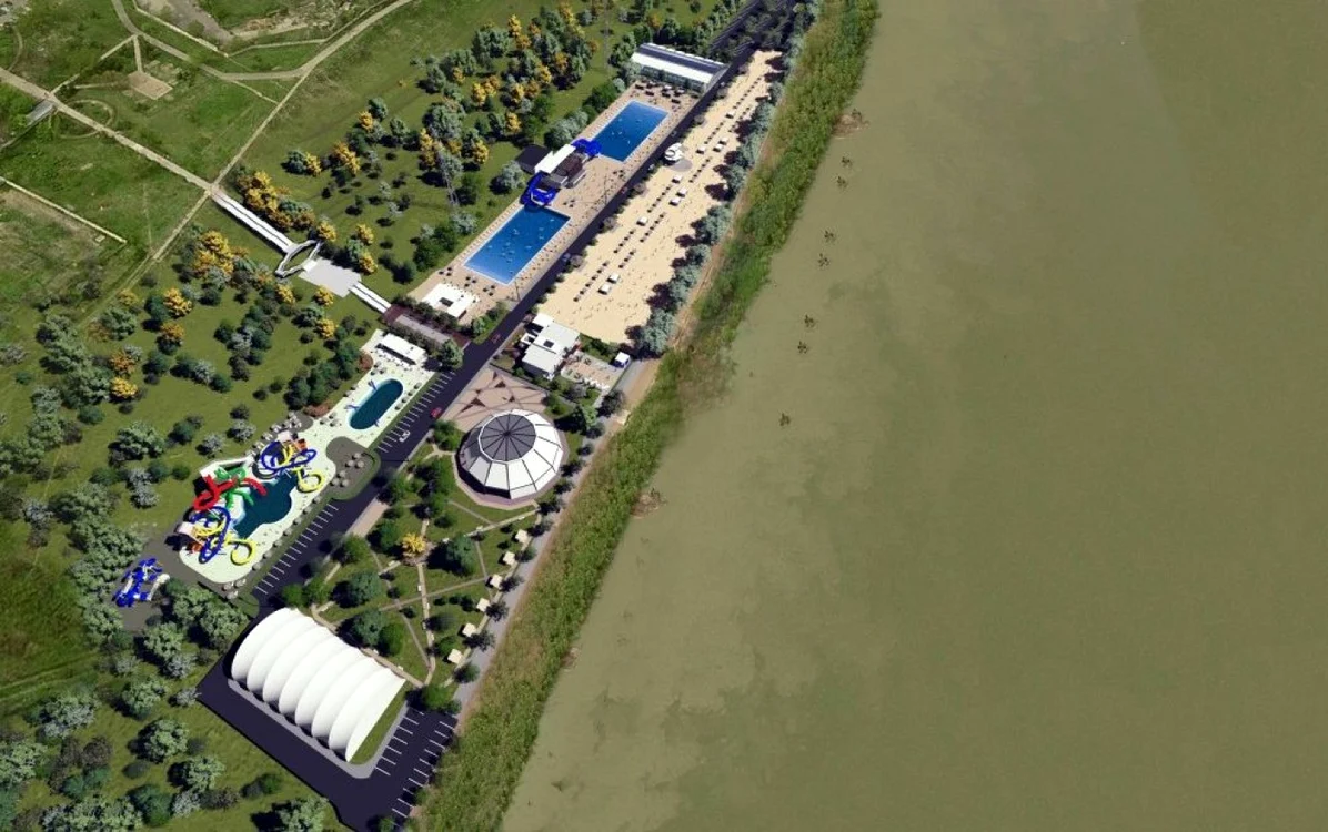 Noul aquapark de la Galaţi SURSA FOTO PMG