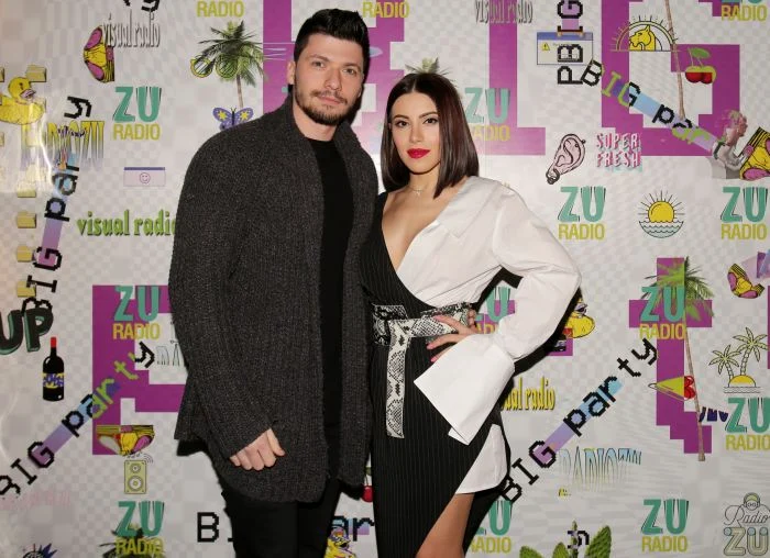 Nicoleta Nucă şi iubitul ei, toboşarul Alex Ursache