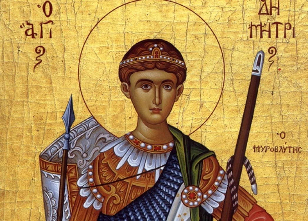 
    Sfântul Mare Mucenic DimitrieFoto: enational.ro  