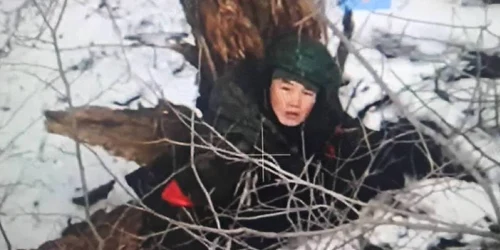 Soldați nord coreeni în regiunea Kursk Foto X jpg