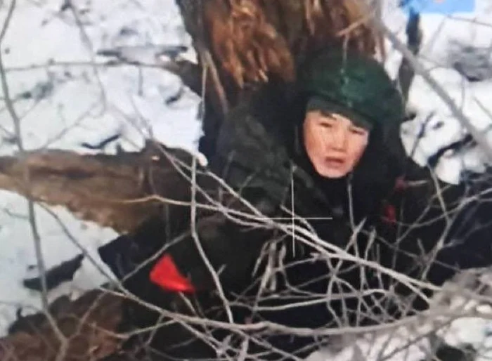 Soldat nord-coreean din regiunea Kursk FOTO: X