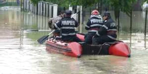 Ramnicu Valcea acoperit de ape