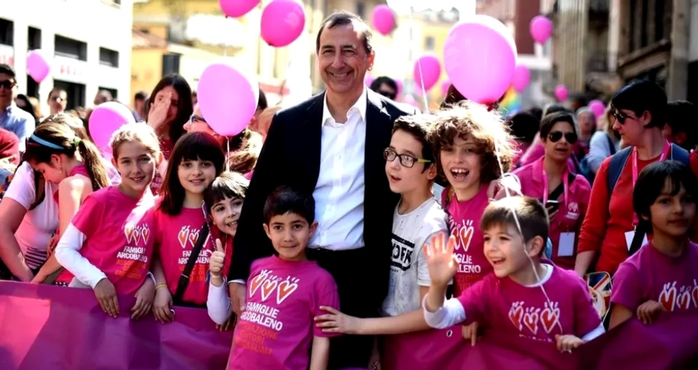 Giuseppe Sala, primarul din Milano, un adevărat susținător al LGBT FOTO BBC/ MARIA SILVIA FIENGO