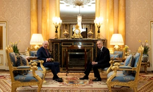 Regele Charles i-a urat bun venit noului prim-ministru canadian Mark Carney FOTO Profimedia