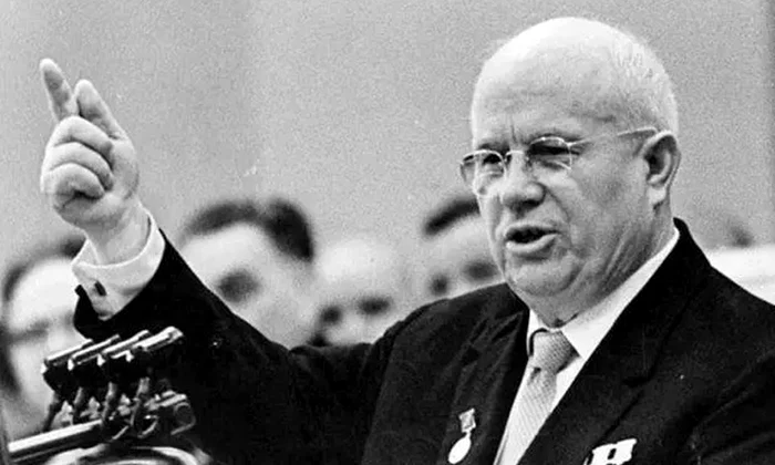 Calendar 25 februarie: 1956   Nikita Hrușciov a ținut discursul „Despre cultul personalității și consecințele sale”, prin care a condamnat acțiunile predecesorului său, Iosif Stalin jpeg