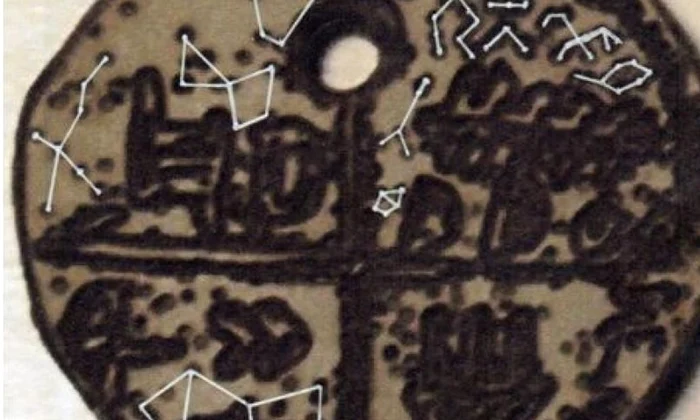 Decriptarea inscripției Tărtăria  Tăblița discoidală  Interpretarea astronomică a textului hieroglific  jpeg