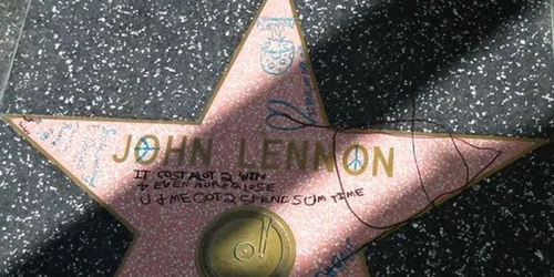 john lennon walk of fame