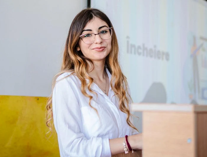 Lorena Drăgușin președinta Asociației Elevilor Reprezentanți