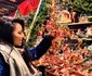 Corina Caragea, la târgul de Crăciun din Rothenburg, Germania - Foto: Instagram 