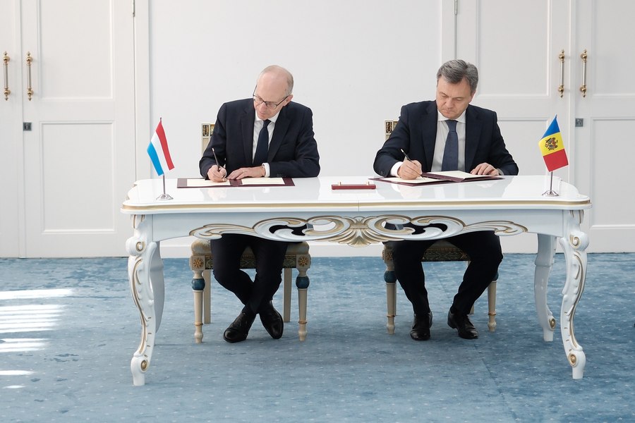 Premierul Luxemburgului, Luc Frieden, la Chișinău. A reafirmat sprijinul pentru aderarea Rep. Moldova la UE