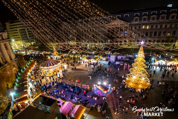 
    Târgul de Craciun de la BucureștiFOTO: Facebook/ Primăria Capitalei  