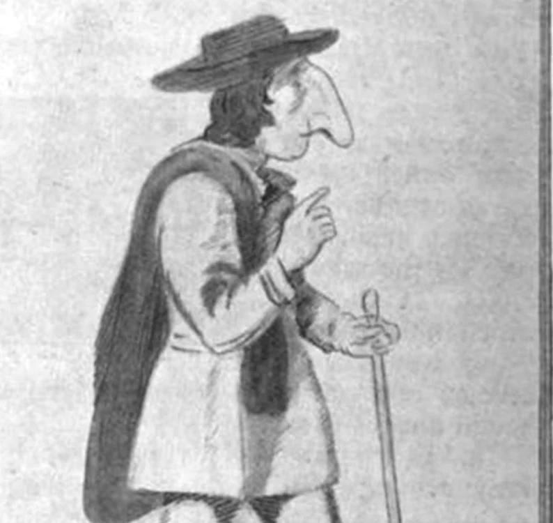  Thomas Wedders  avea nasul de 19 centimetri / foto: Wikipedia 