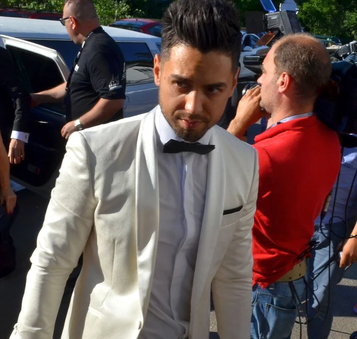 Anda Adam şi Sorin Andrei s-au căsătorit duminică (7 iunie) la Snagovfoto: Alex Muscaliu