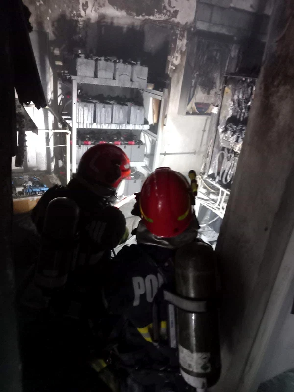 Incendiu la Maternitatea Cuza Vodă Iași FOTO: Ministerul Sănătății