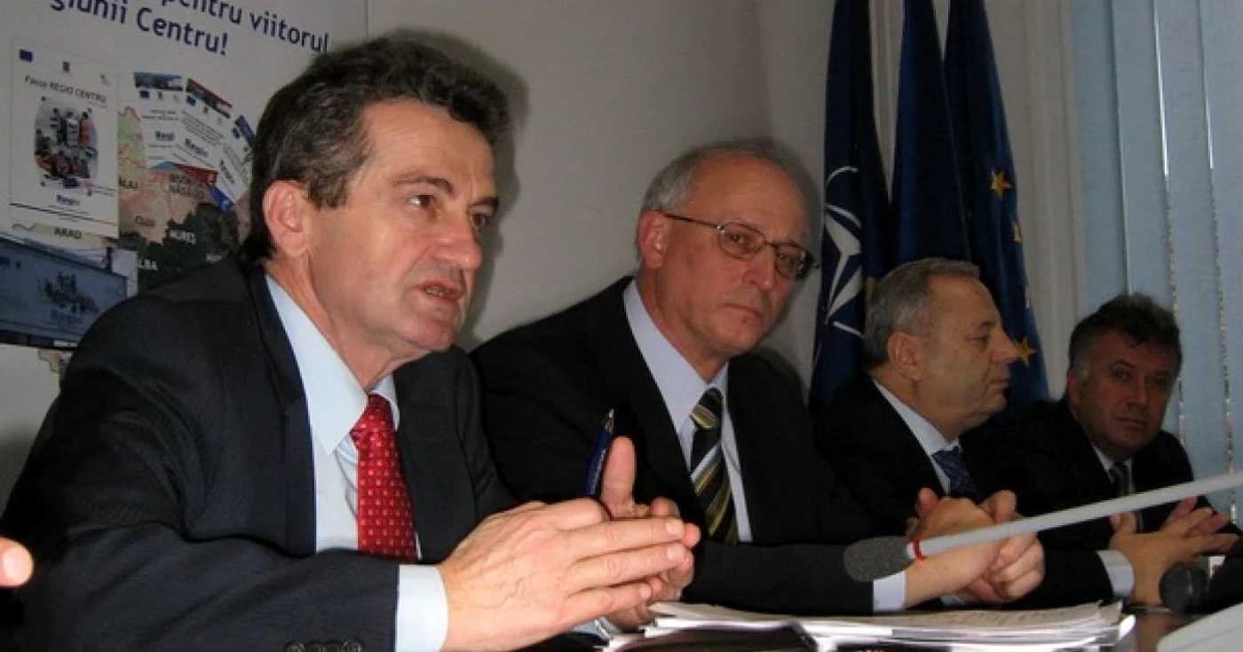 Şeful ADR Centru, Simion Creţu şi preşedintele CJ, Martin Bottesch