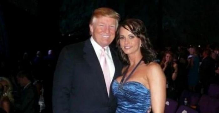 Karen McDougal și Donald Trump - arhiva foto