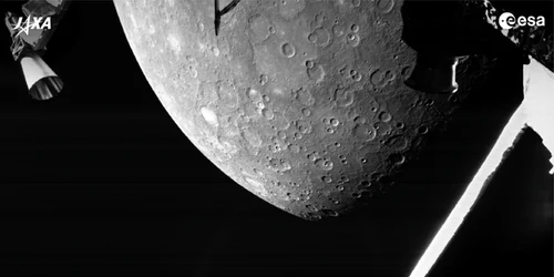 Primele imagini cu planeta Mercur surprinse de BepiColombo foto news