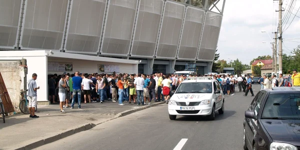 Traseele vor circula deviat în zona stadionului