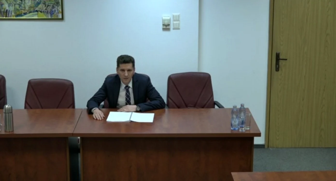 Procurorul Daniel Nanu a fost audiat de o comisie a CSM FOTO: CSM