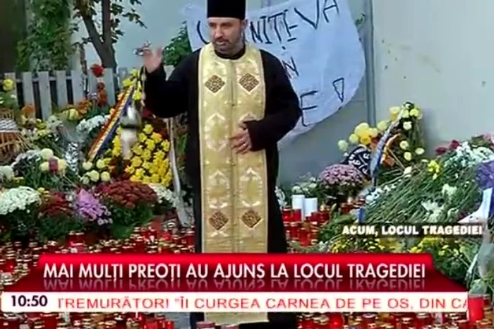 Preoţii i-au pomenit pe toţi ceui care s-au stins din viaţă în urma incendiului devastator