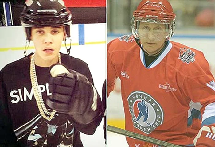 Sunt înnebuniţi după hochey pe gheaţă