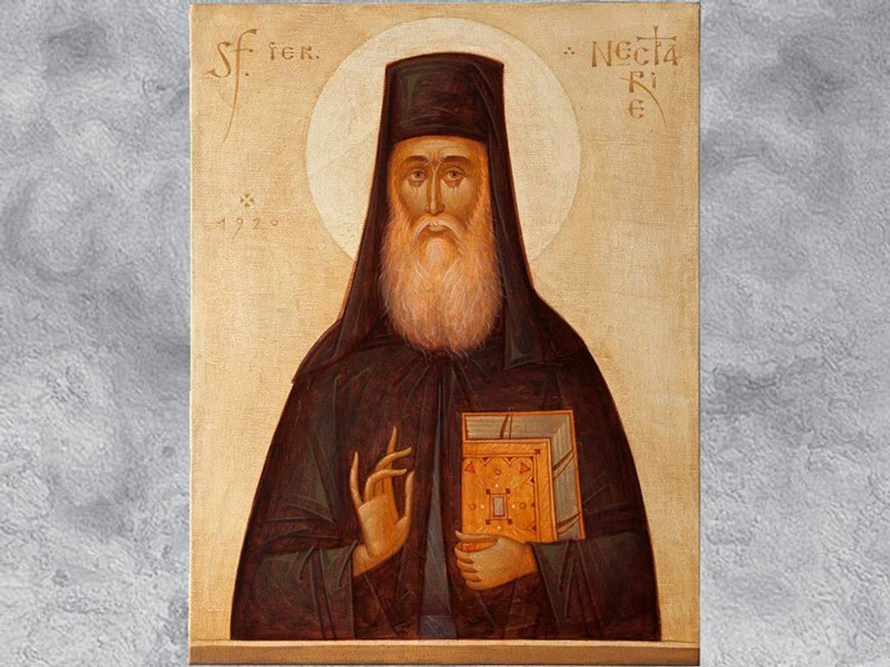 Sfântul Ierarh Nectarie de la Eghinaicoană de Gabriel Toma Chituc