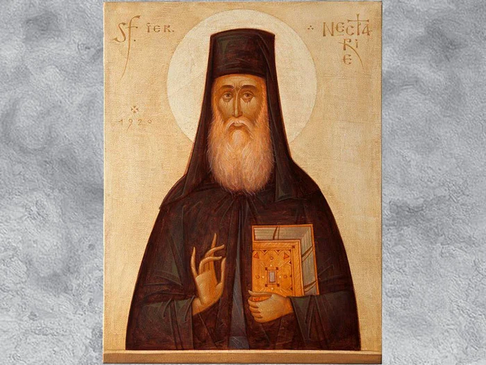 Sfântul Ierarh Nectarie de la Eghinaicoană de Gabriel Toma Chituc