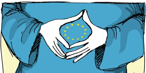 caricatura angela merkel UE