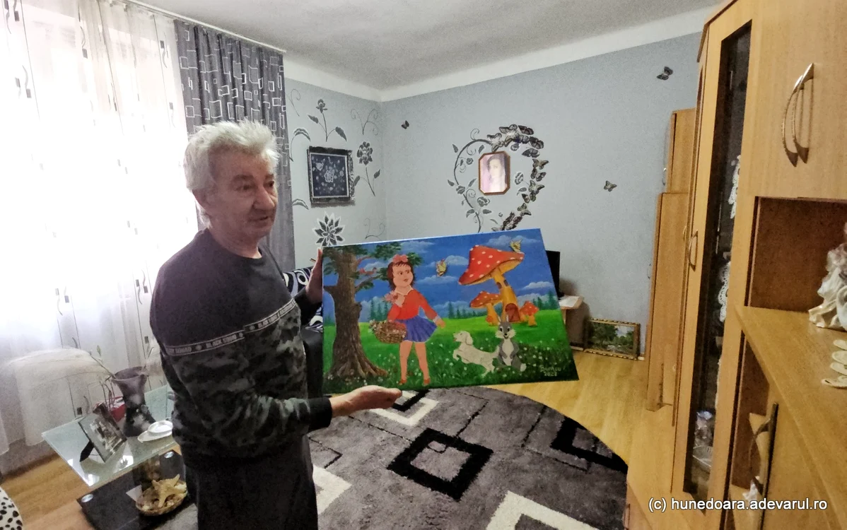 Pepino, artistul din Ciudanovița. Foto: Daniel Guță. ADEVĂRUL