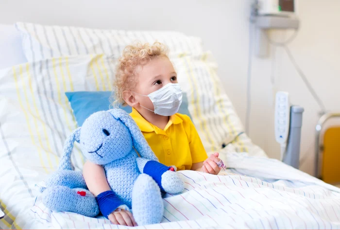 copil in spital