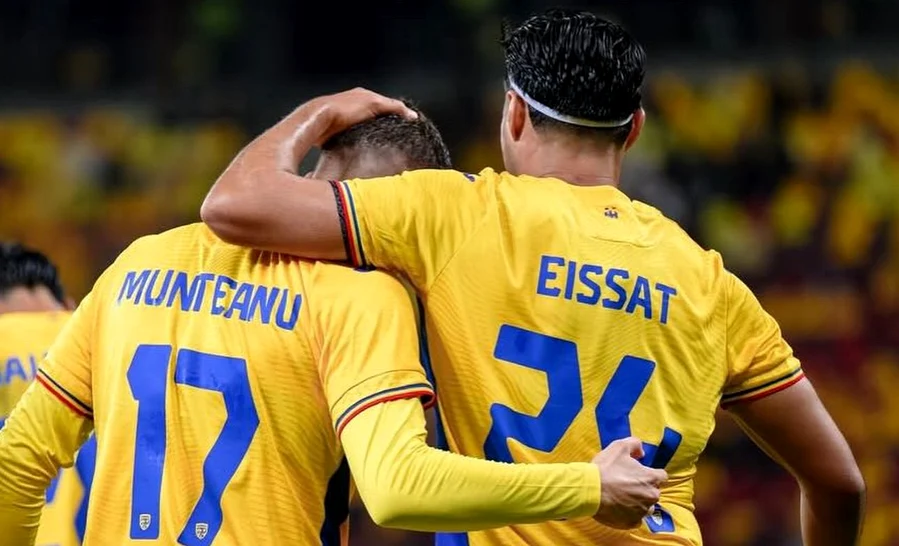 Lisav Eissat a debutat pentru România  Foto/Instagram