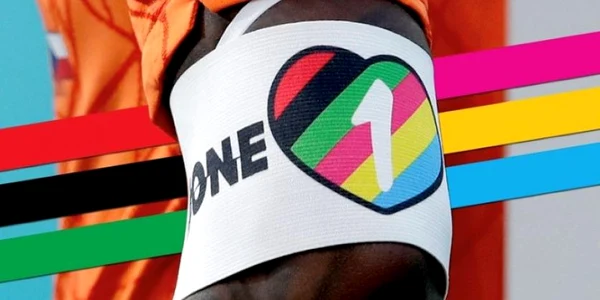 banderola one love foto KNVB 