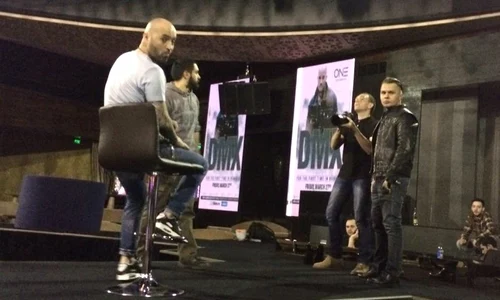 Codin, în timpul filmărilor clipului ”Nevastă mea”, a lui Florin Chilian jpeg
