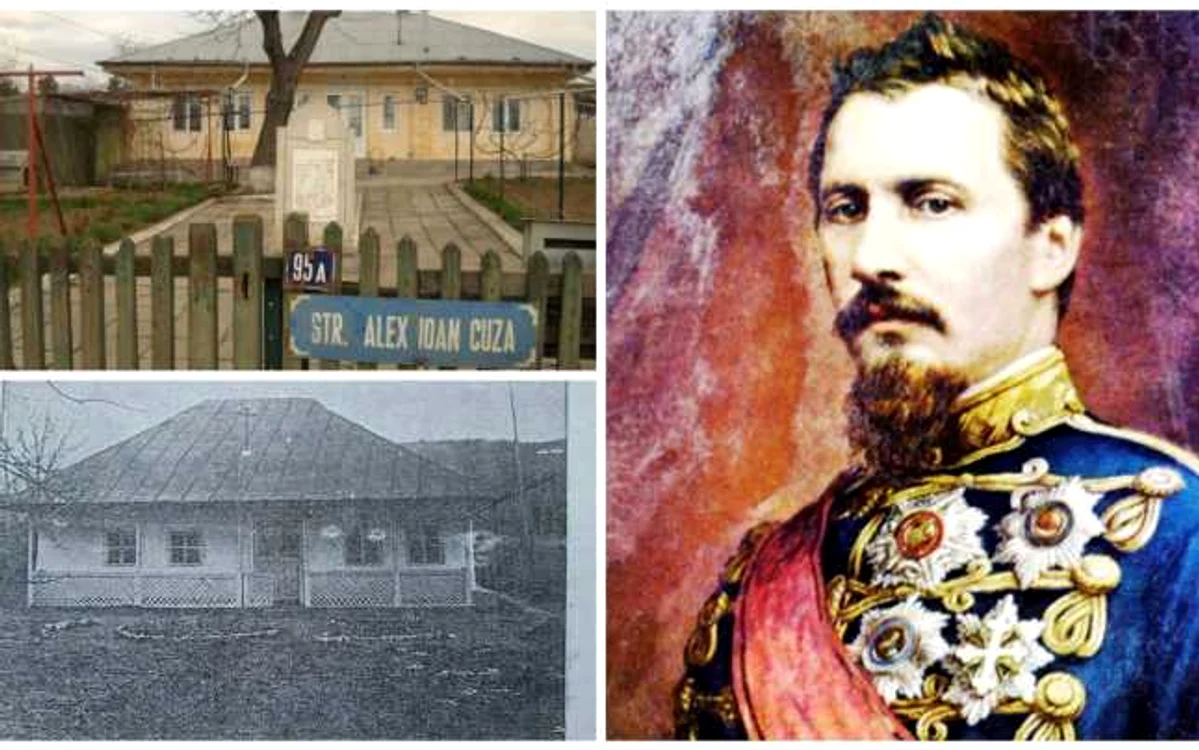 Alexandru Ioan Cuza şi cele două case despre care istoricii afirmă că ar locul naşterii domnitorului