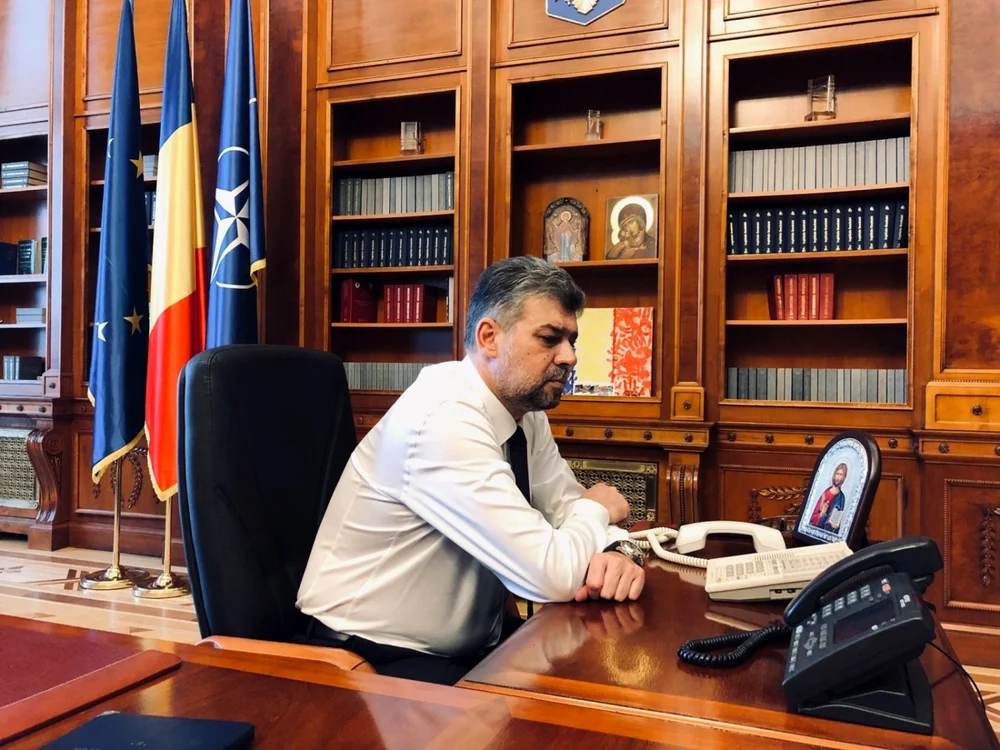 Marcel Ciolacu susţine că PSD va lupta ca să oprească „jaful politrucilor liberali”  FOTO Facebook