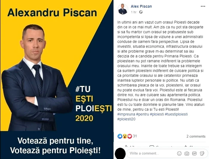 FOTO Captură Instagram