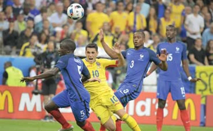 
    Stanciu este cel mai vânat jucător din lotul RomânieiFoto: AFP  