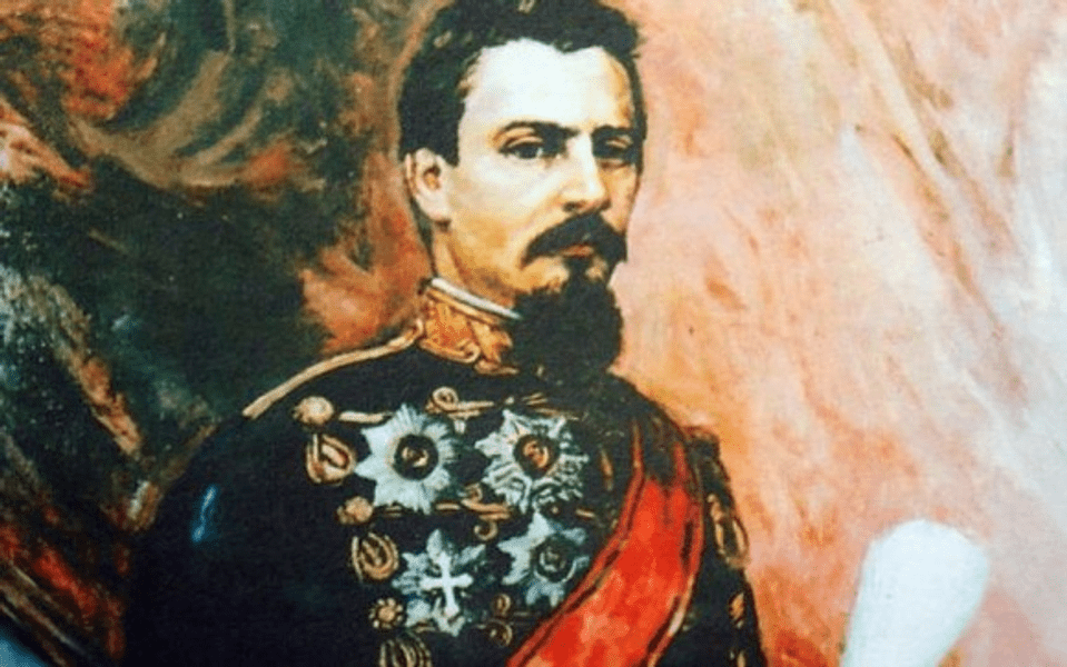 Cuza, primit la Focșani cu artificii după alegerea sa ca domn al Principatelor Române. Localnicii au ridicat patru arcuri de triumf