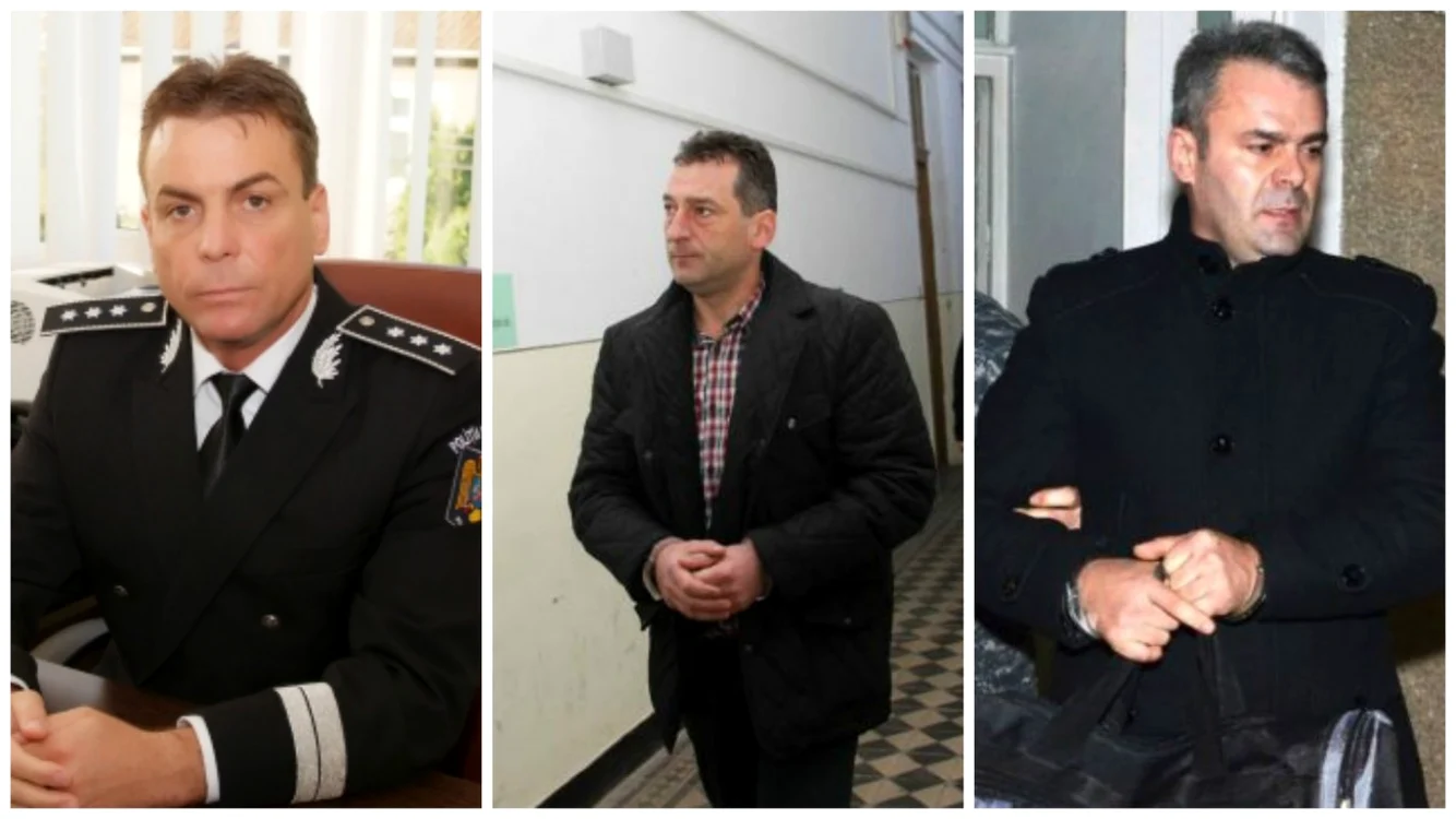 Primarul Adrian Domocos (mijloc) s-a bucurat de sprijinul comisarului-şef Remus Indrei (stânga), dar si de cel al prim-procurorului Gligor Sabau (dreapta) FOTO Claudia Bonchiş