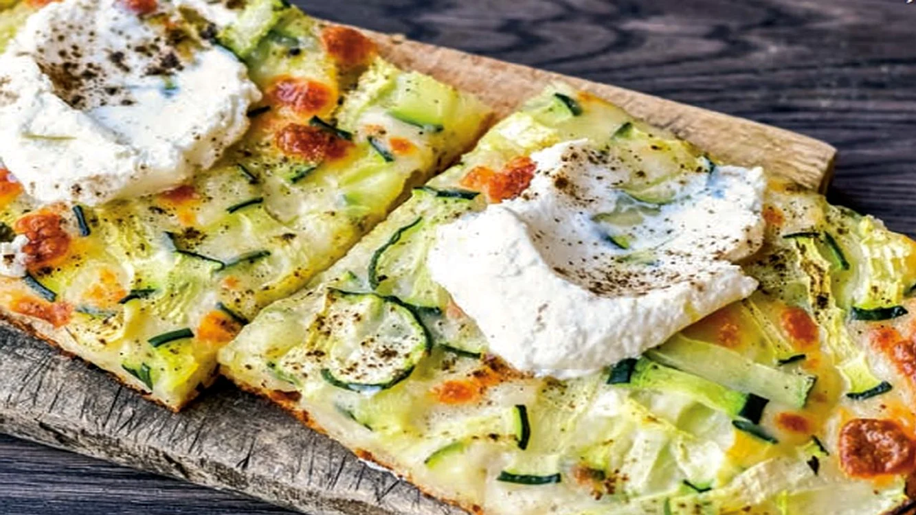 focaccia cu zuchini si ricota jpg